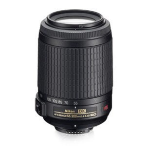 Objectif zoom Nikon AF-S DX VR ZOOM-NIKKOR, 55-200 MM F/4-5.6G IF-ED