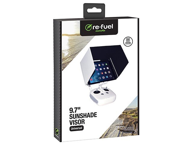 Digipower Re Fuel 7.9â€� Sunshade Visor for DJI Phantom 2 3 4