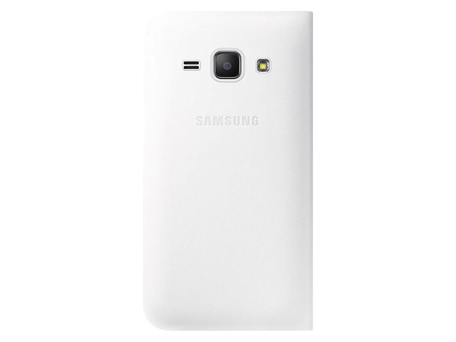 Samsung Flip Cover for Galaxy J1 White