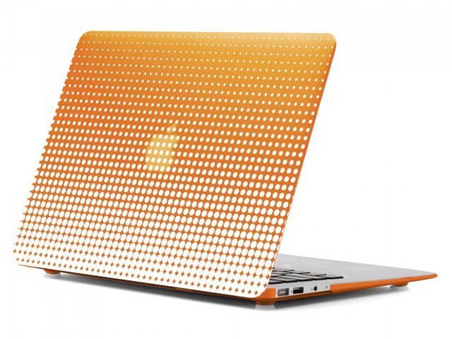 Uncommon Orange Deflector Case for 13â€� MacBook Air Gradient Dots