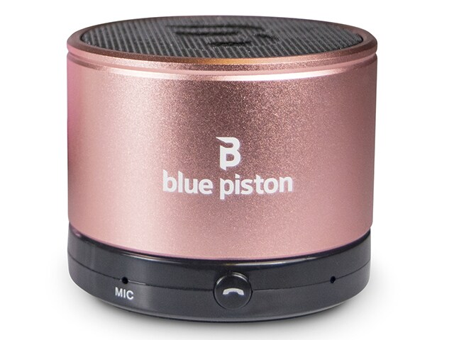 LOGiiX Blue Piston BluetoothÂ® Portable Speaker Rose Gold