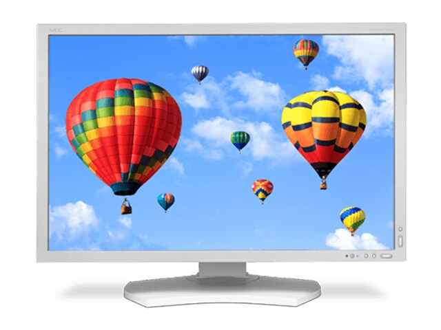 NEC MultiSync PA302W 30â€� Professional LCD IPS Full HD Monitor White