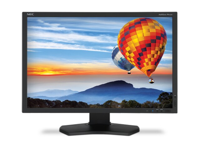NEC MultiSync PA242W BK 24â€� Professional LCD IPS Full HD Monitor Black