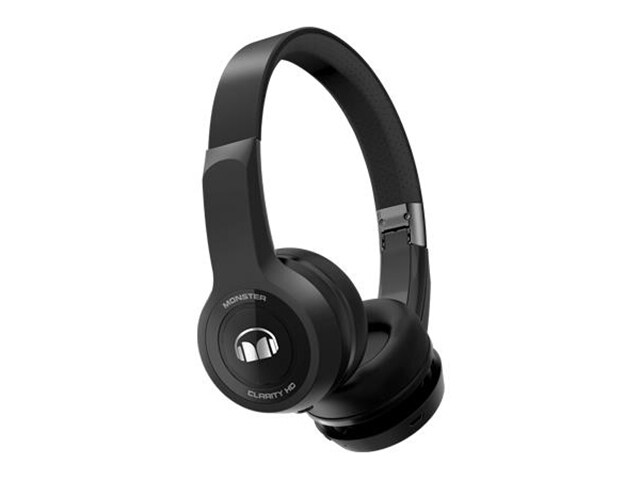 Monster ClarityHD On ear BluetoothÂ® Headphones Black