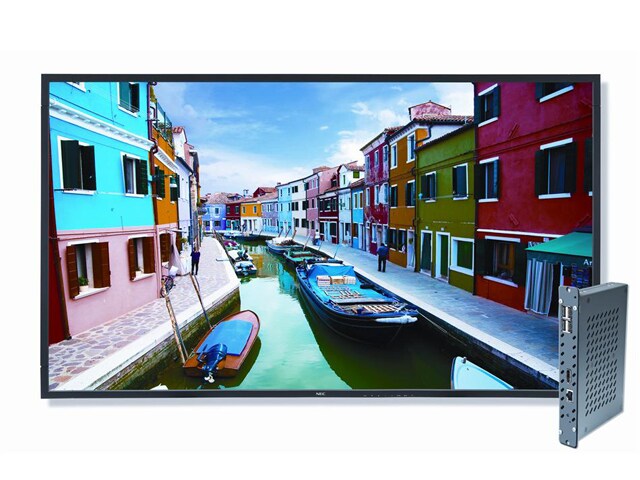 NEC V463 PC 46â€� Widescreen LED HD Digital Signage Display with Single Board Computer