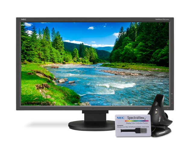 NEC EA275WMI BK SV 27â€� Widescreen LED IPS WQHD Monitor Black