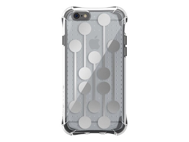 Ballistic Jewel Mirage Retro Case for iPhone 6 6s Clear Silver