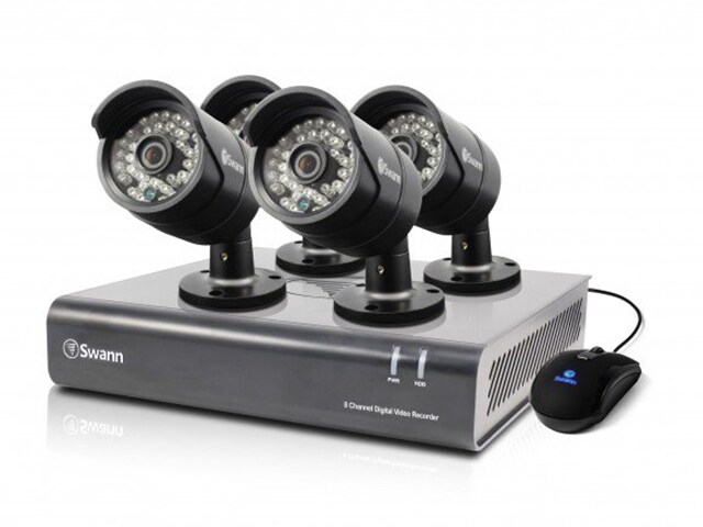Swann SWDVK 844004 8 Channel 720p DVR with 4 x PRO A850 Cameras
