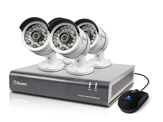 Swann SWDVK 446004 4 Channel 1080p DVR with 4 x PRO A855 Cameras