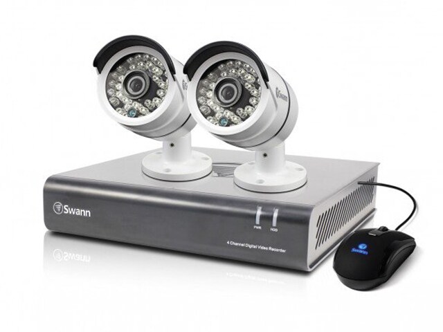 Swann SWDVK 446002 4 Channel 1080p DVR with 2 x PRO A855 Cameras