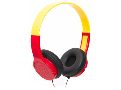 Wicked Audio Rad Rascal Kids On-Ear Headphones - Ketchup & Mustard
