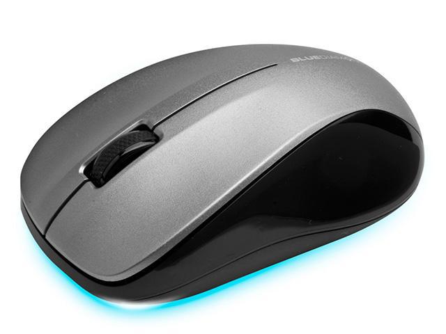 BlueDiamond Track Silent Wireless Mouse Silver
