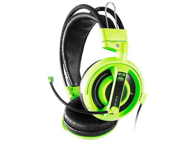 E Blue Cobra Series Over Ear Gaming Headset Green