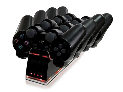 dreamGEAR Quad Dock for PS3 Controllers