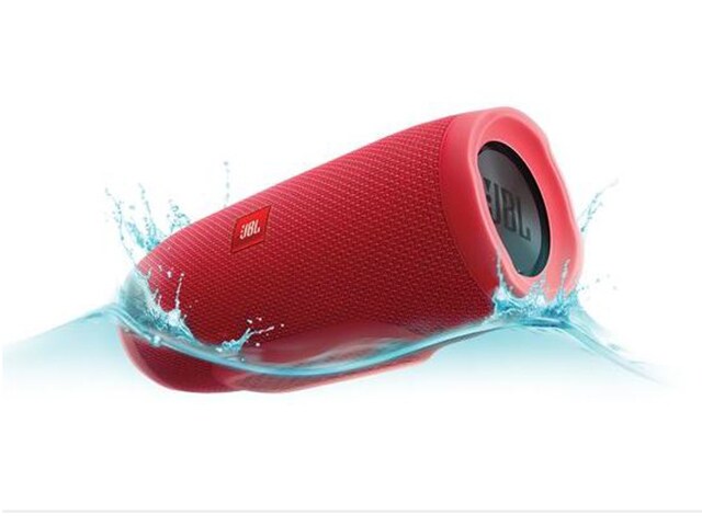 JBL Charge 3 Waterproof BluetoothÂ® Portable Speaker Red