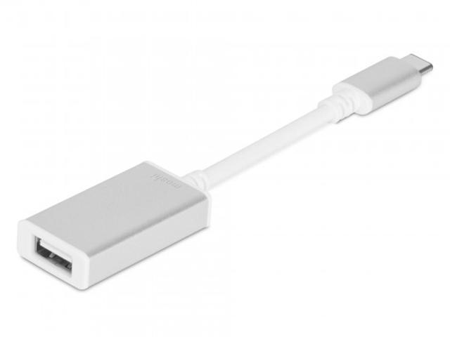 Moshi 99MO084200 USB C to USB Adapter Silver