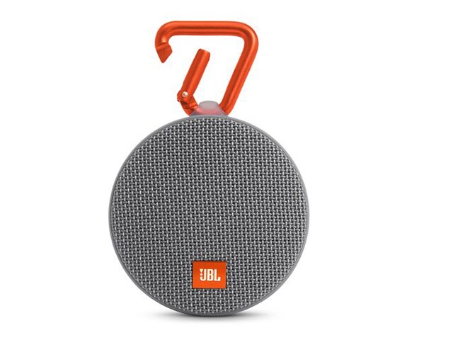JBL Clip 2 Portable BluetoothÂ® Speaker Grey
