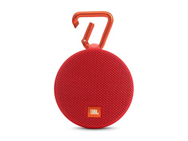 JBL Clip 2 Portable BluetoothÂ® Speaker Red