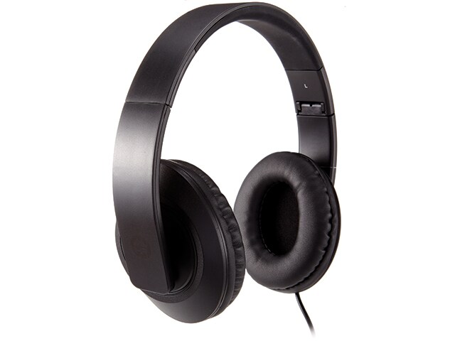 HeadRush HRF 319 Over Ear Stereo Headphones with In Line Microphone Matte Black