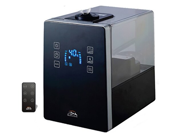 Heaven Fresh HF710 Digital Ultrasonic Cool Warm Mist Humidifier with Aroma Function Black