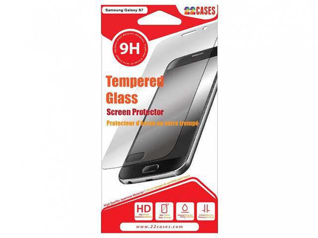 22 Cases Glass Screen Protector for Samsung Galaxy S7