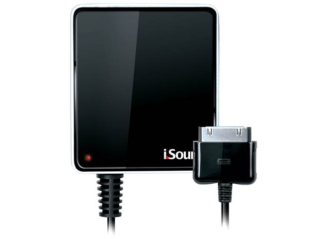 iSound 1A Wall Charger with 30 Pin Connector Black