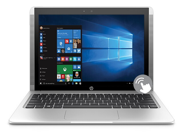HP Pavilion x2 12 b012ca 12â€� Convertible Laptop with IntelÂ® M3 6Y30 128GB eMMC 8GB RAM Windows 10 Home Silver