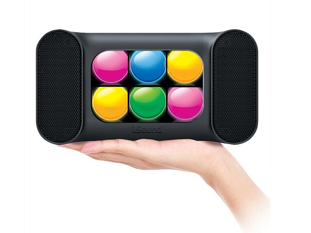 iSound iGlowSound Mini Dancing Light BluetoothÂ® Speaker Black
