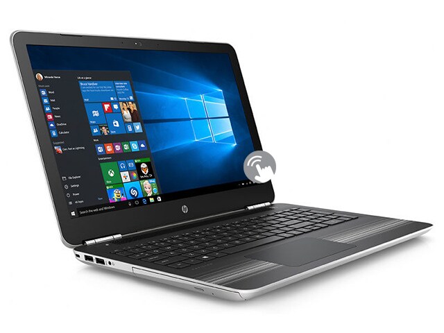HP Pavilion 15 aw050ca 15.6â€� Laptop with AMD A10 9600P 1TB HDD 8GB RAM Windows 10 64 Bit Silver