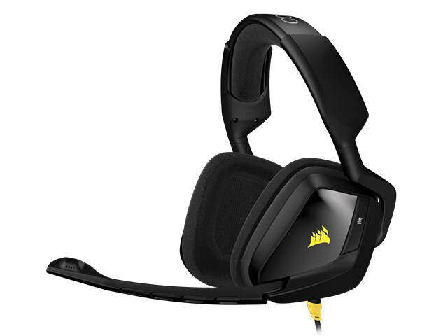 Corsair VOID Over Ear Stereo Headset Black Yellow