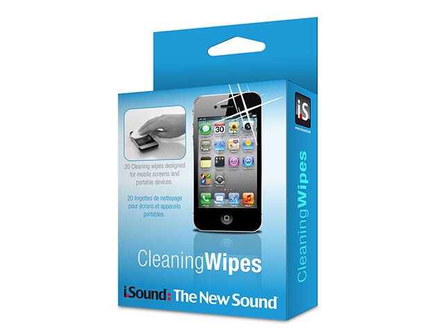 iSound 12cm x 8cm Cleaning Wipes
