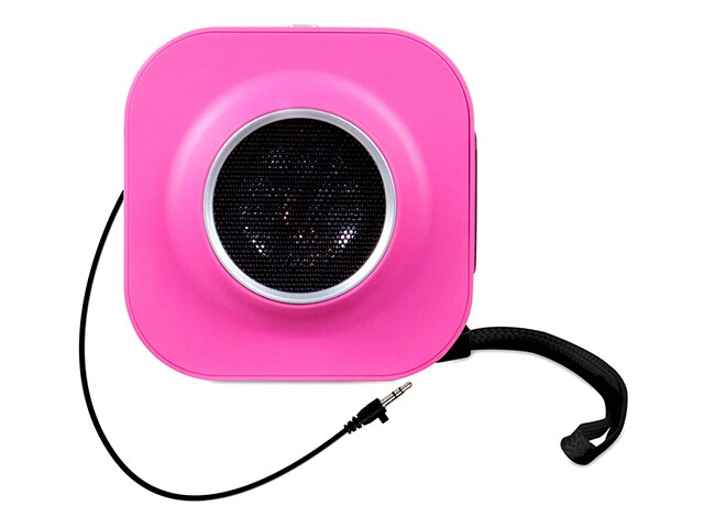 iSound GoSound Squared Portable Speaker Stand Pink