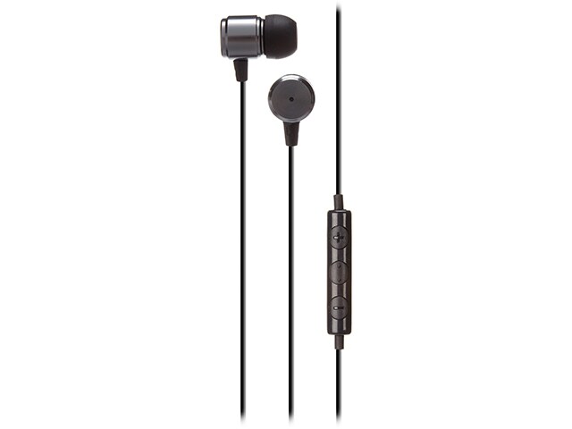 HeadRush HRB 314 Stereo Earbuds with In Line Controls Gunmetal