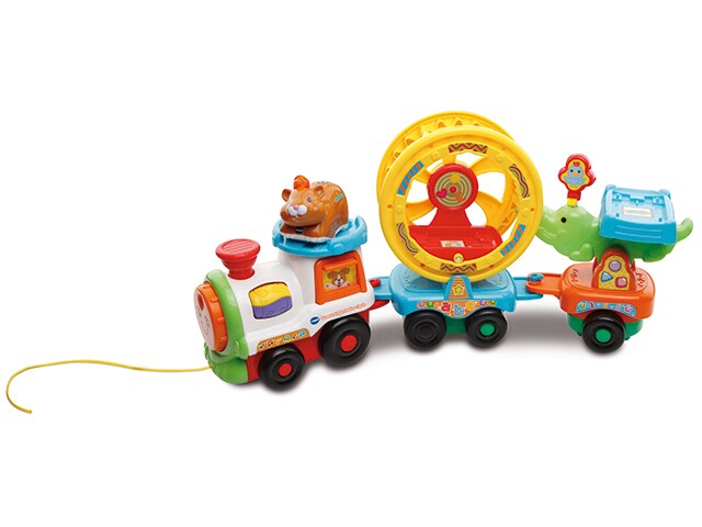 VTech Go! Go! Smart Animals Roll Spin Pet Train French