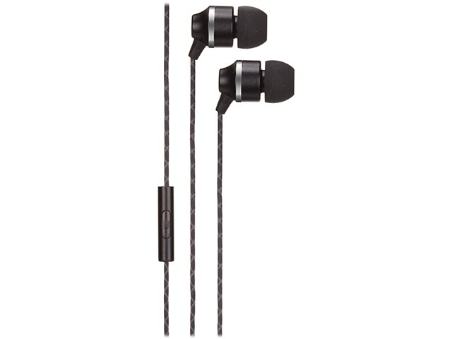 HeadRush HRB 395 Stereo Earbuds with In Line Microphone Smokey Grey