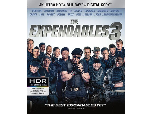 The Expendables 3 4K UHD Blu ray
