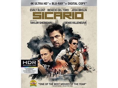 Sicario 4K UHD Blu-ray