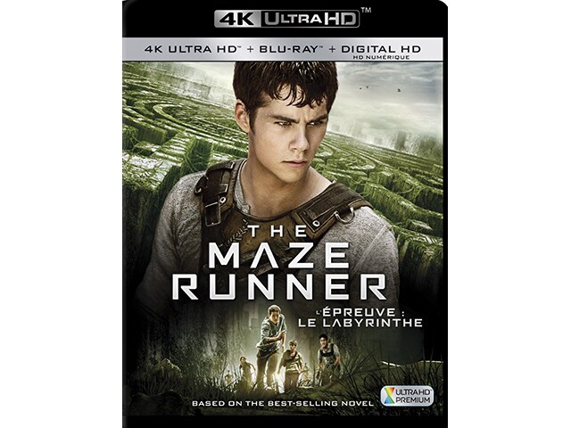 The Maze Runner 4K UHD Blu ray
