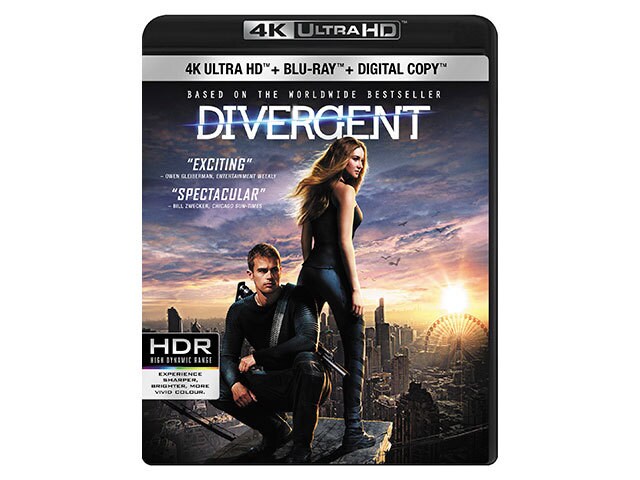 Divergent 4K UHD Blu Ray