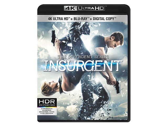 Insurgent 4K UHD Blu ray