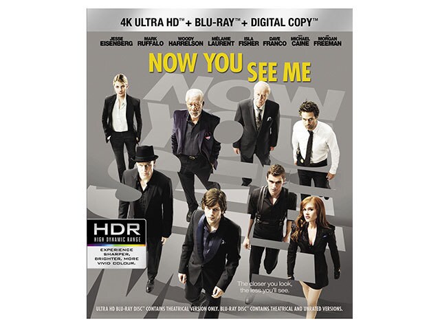Now You See Me 4K UHD Blu ray