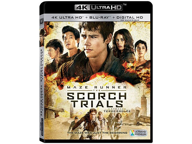 Maze Runner The Scorch Trials 4K UHD Blu ray