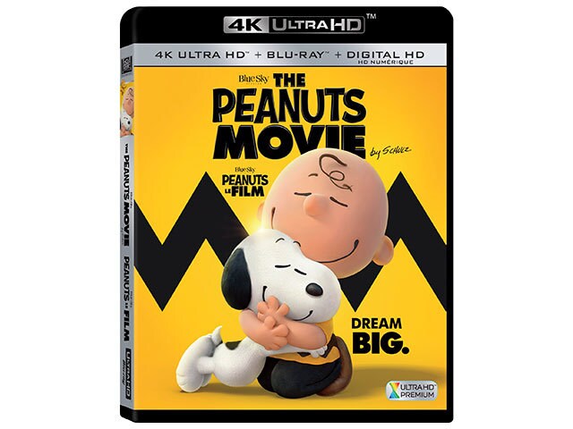 Peanuts The Movie 4K UHD Blu ray