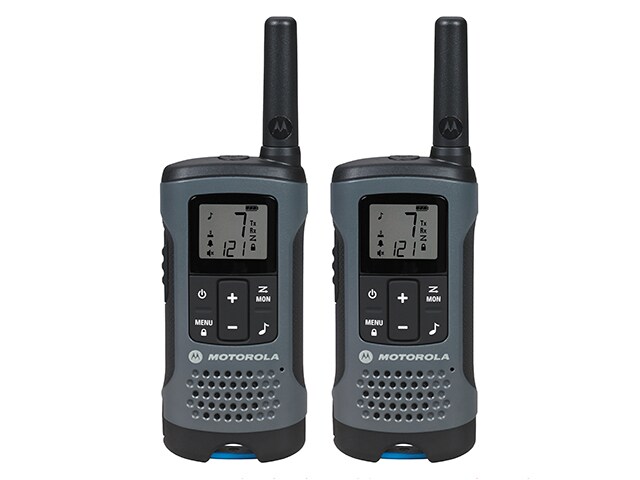 Motorola Talkabout T200 FRS GMRS Two Way Radios Dark Grey