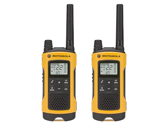 Motorola Talkabout T400 FRS GMRS Two Way Radios Yellow