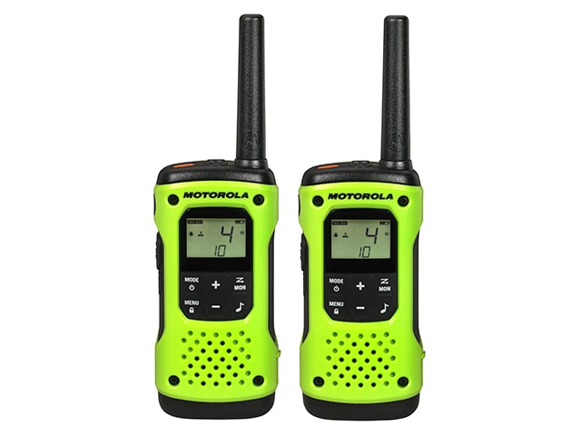 Motorola Talkabout T600 H20 FRS GMRS Two Way Radios Green