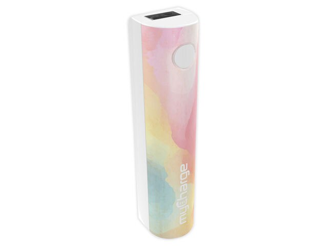 myCharge StylePower 2200 mAh Portable Charger Watercolor