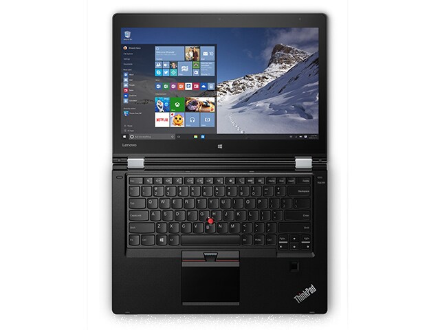 Lenovo ThinkPad Yoga 460 14â€� Laptop with IntelÂ® i5 6200U 192GB SSD 4GB RAM Windows 10 64 Bit Black English