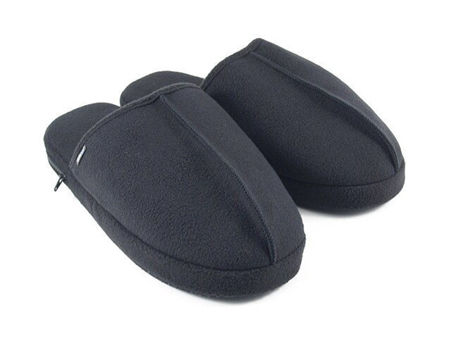 Conair Massaging Slippers for Men Size 9 10.5 Black