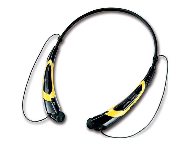 Mental Beats Unleashed BluetoothÂ® Earbuds Yellow